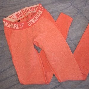 Gymshark Flex Leggings - Peach Coral (XS)